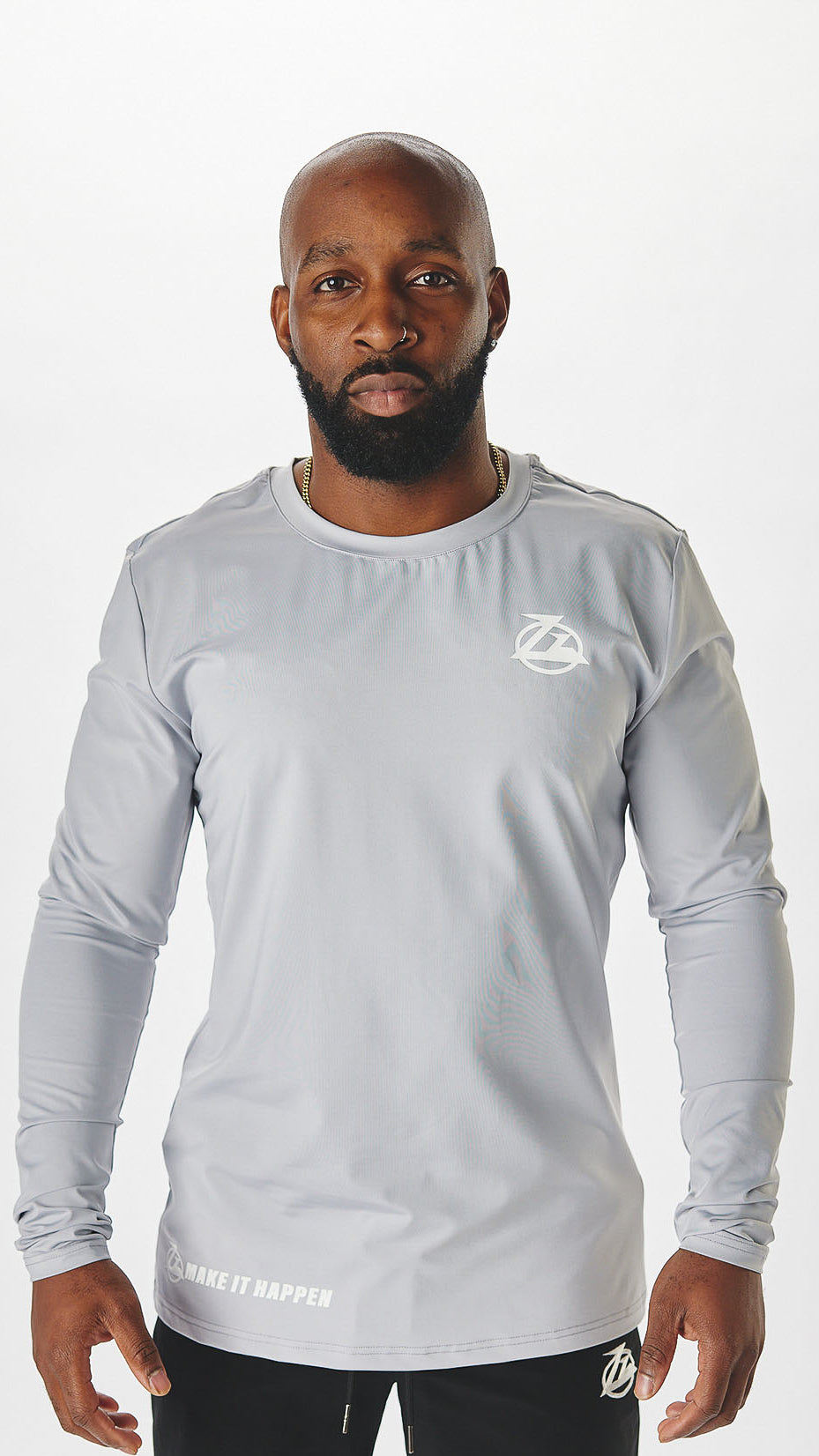 Grey Zz Sport Long Sleeve