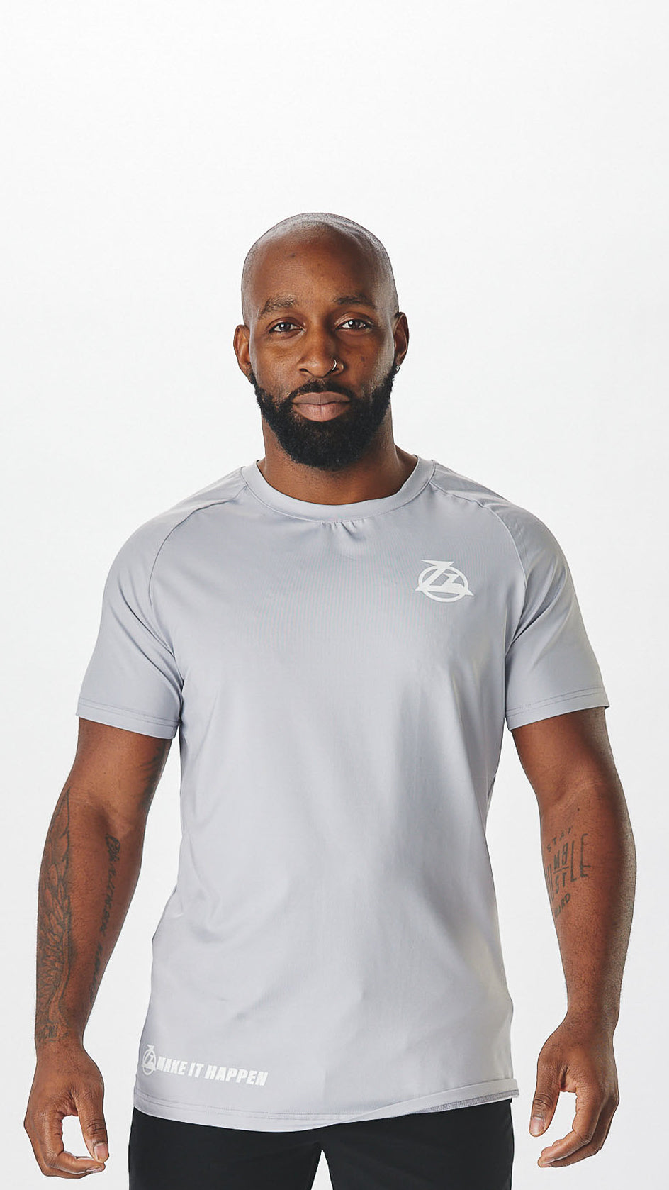 Grey Zz Sport T-Shirt