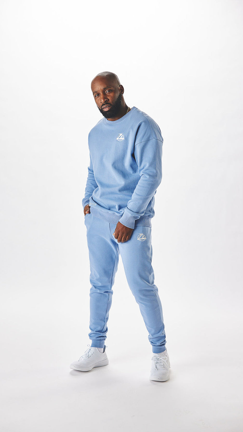 Periwinkle Zz Essential Crewneck