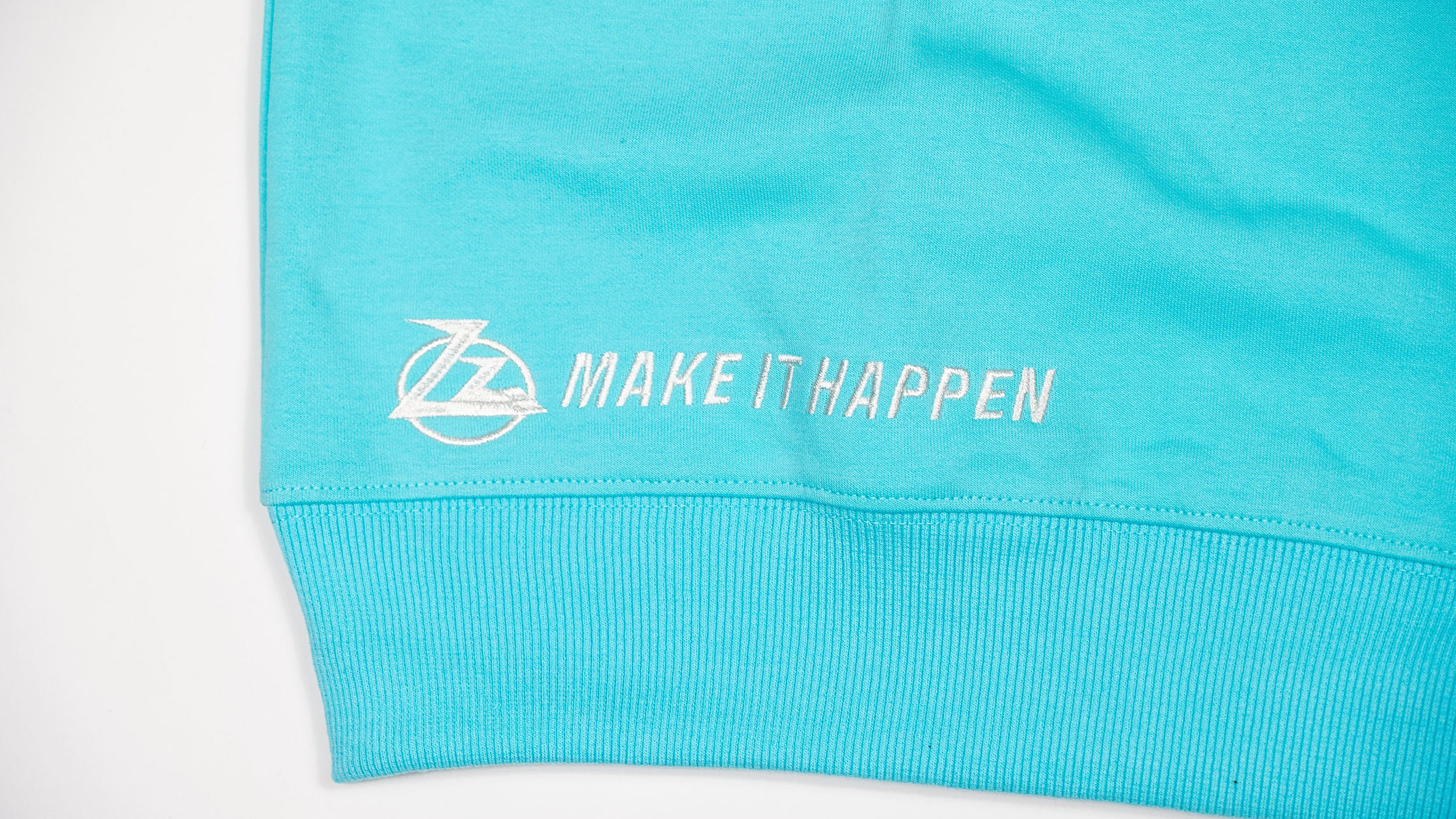 Teal Zz Essential Crewneck