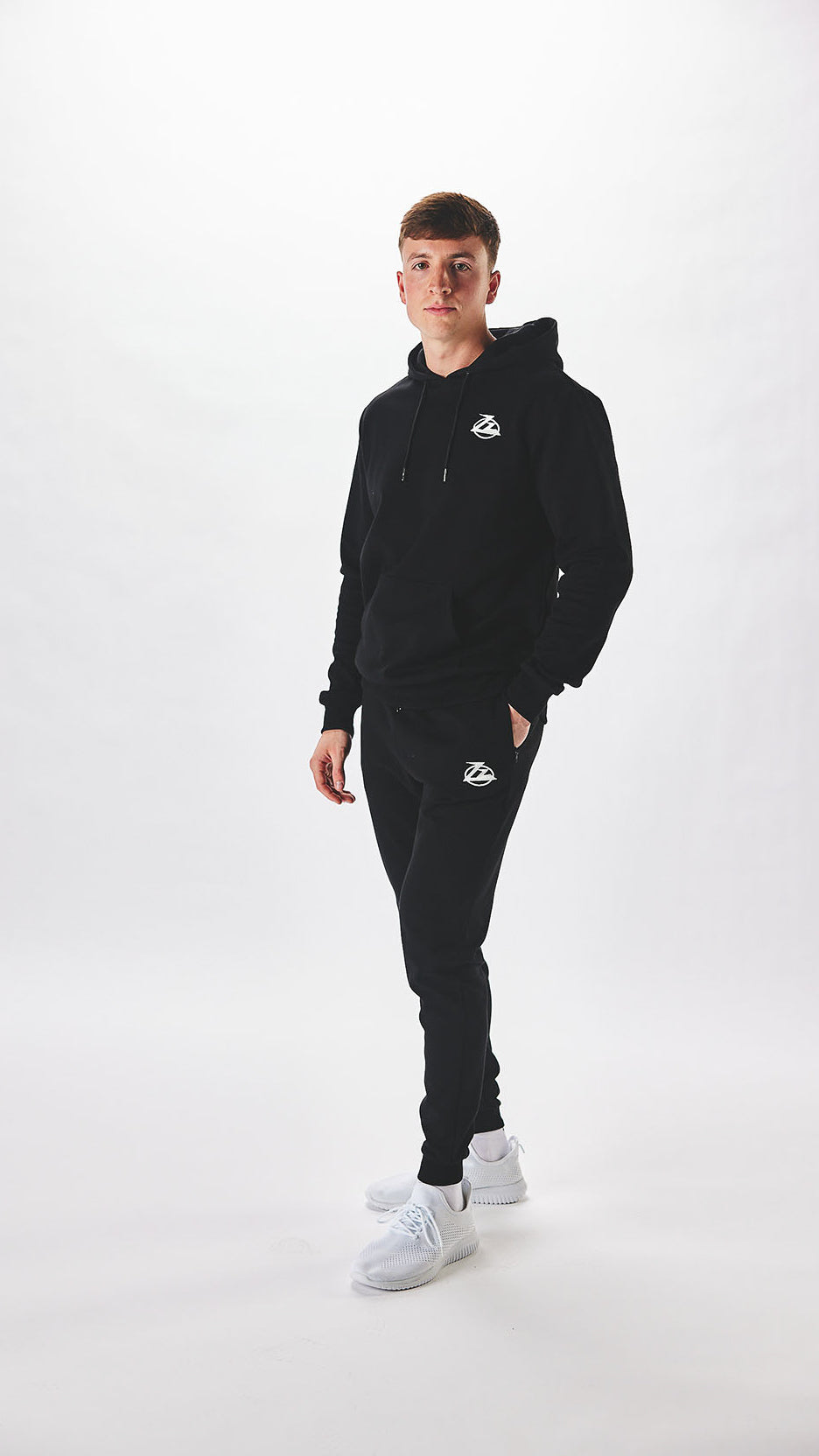 Black Zz Essential Hoodie