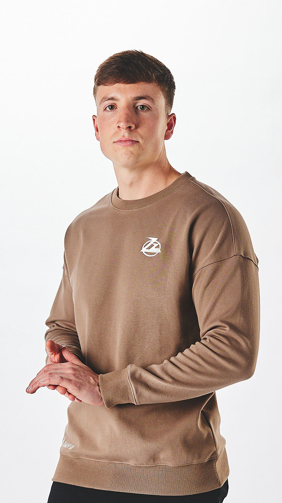 Brown Zz Essential Crewneck