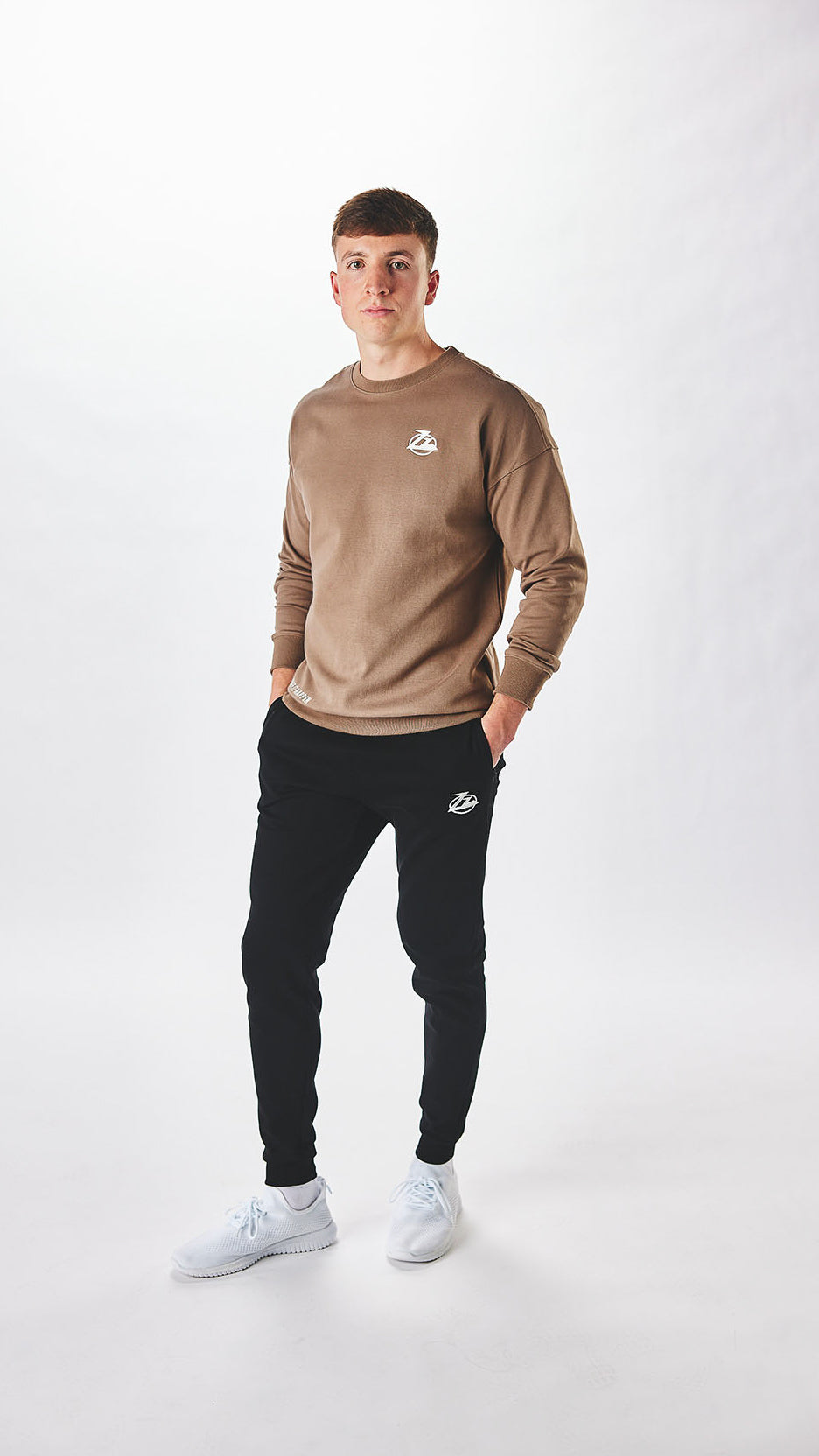 Brown Zz Essential Crewneck