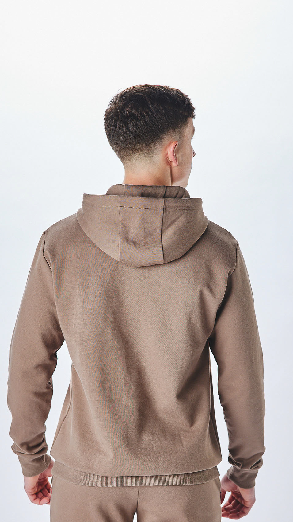 Brown Zz Essential Hoodie