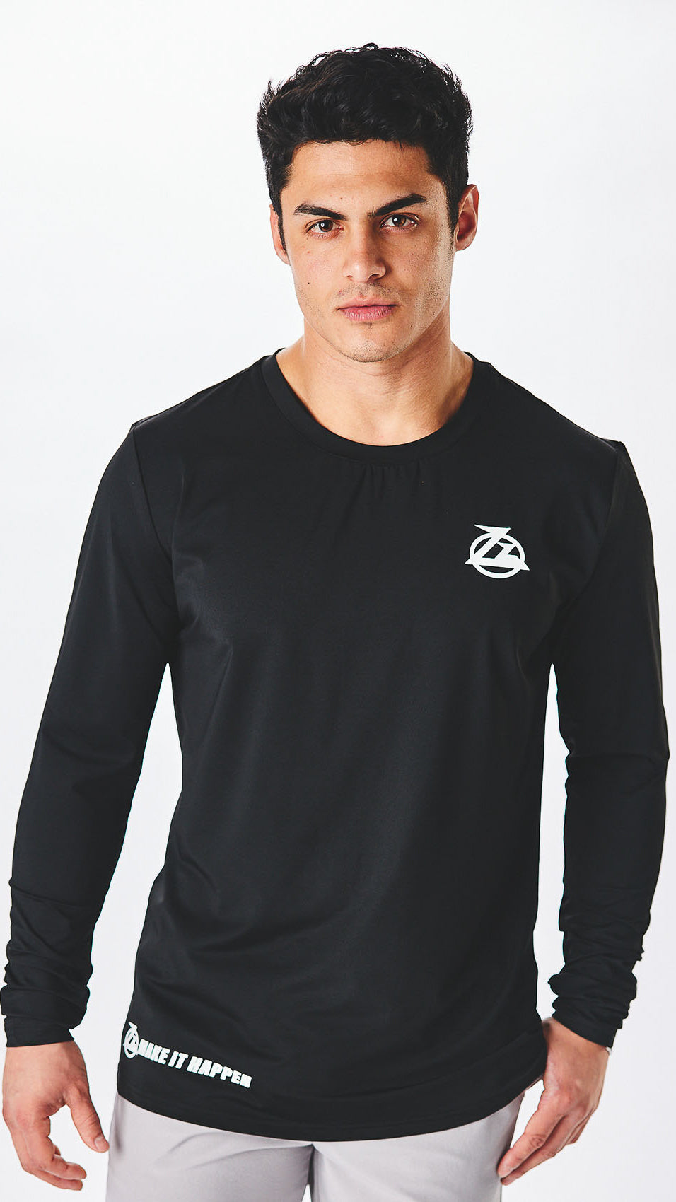 Black Zz Sport Long Sleeve