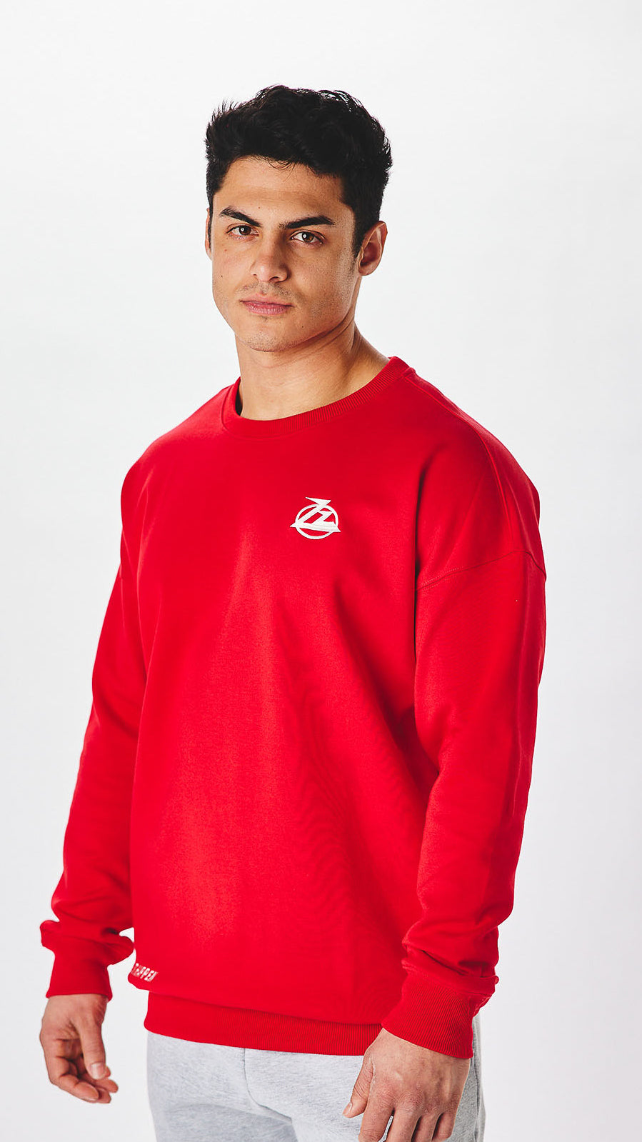 Red Zz Essential Crewneck