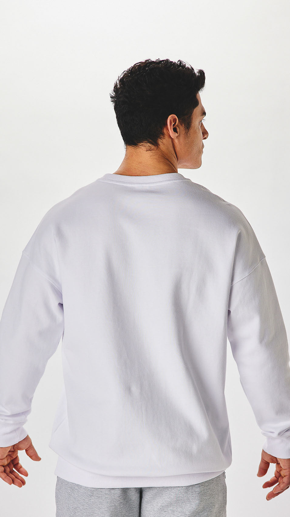 White Zz Essential Crewneck