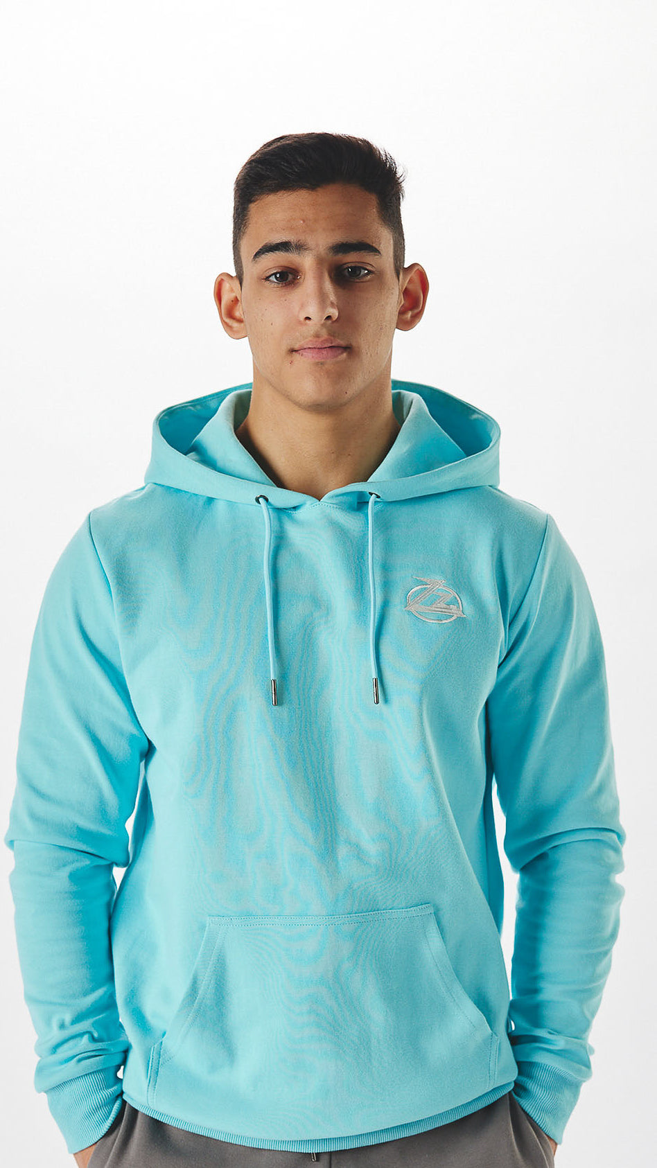 Teal Zz Essential Hoodie