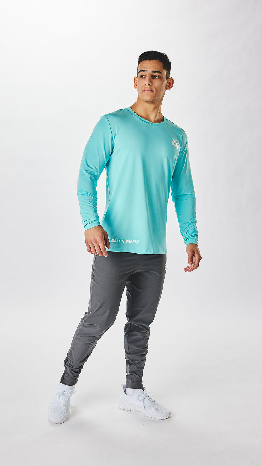 Teal Zz Sport Long Sleeve