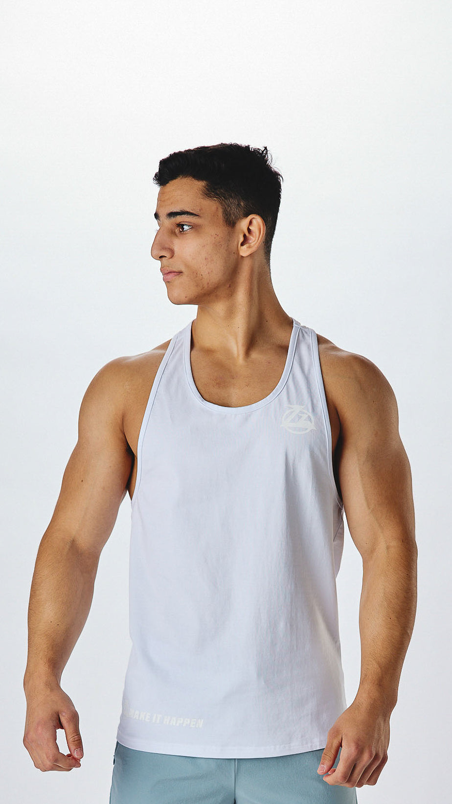 White Zz Stringer